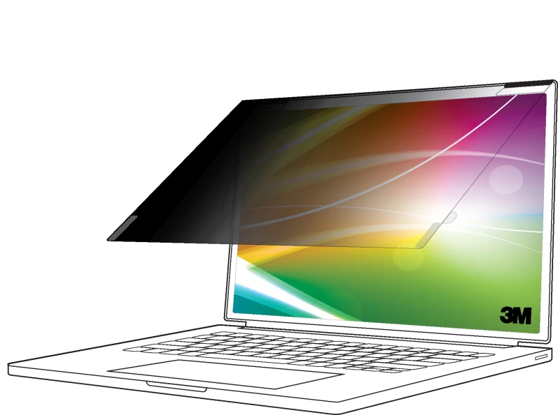 Image of 3M Bright Screen Privacy Filter for HP EliteBook x360 1030 G2. 16:9.