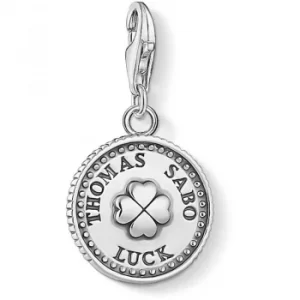 Image of Thomas Sabo Charm Club Cloverleaf Lucky Charm
