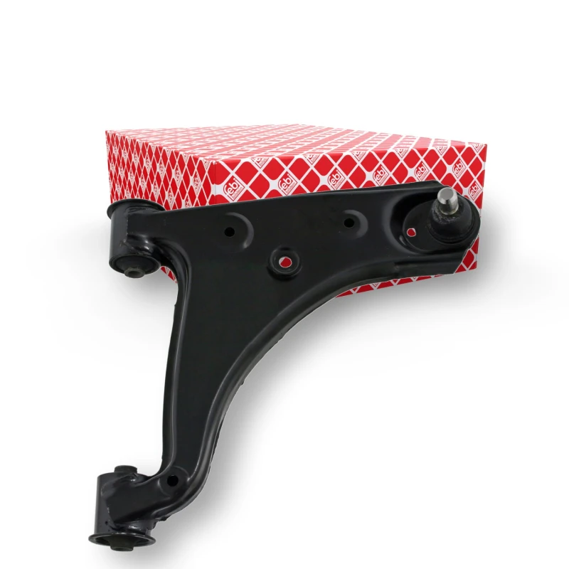 Image of FEBI BILSTEIN 17061 Suspension arm Control Arm, Steel, Lower, with ball joint, with rubber mounts Steel Track Control Arm (273)