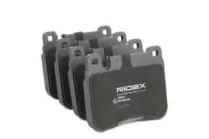 Image of RIDEX Brake pad set 402B0467 Brake pads,Brake pad set, disc brake MERCEDES-BENZ,C-Klasse Limousine (W203),C-Klasse T-modell (S203),CLK (C209)