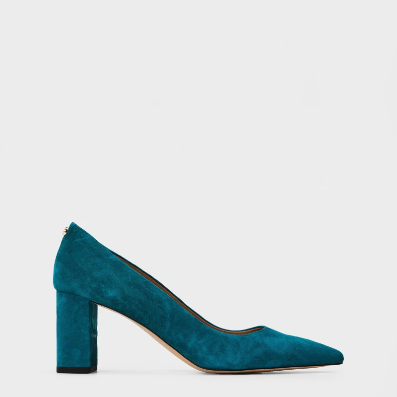 Image of Boss Womens Janet Pump Open Green female 7 (40)
