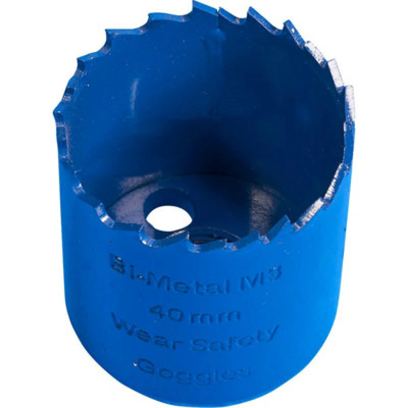 Image of Loops 40mm HSS Hole Saw Blade - Milled Teeth - Bi-Metal M3 Steel Long Lasting Drill Metallics