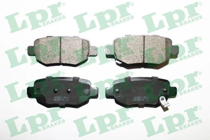 Image of LPR Brake pad set LPR 05P2011