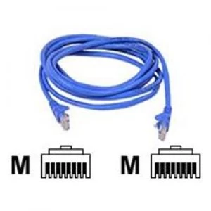 Image of Belkin CAT 5e Assembled uTP Networking Cable Blue 2m