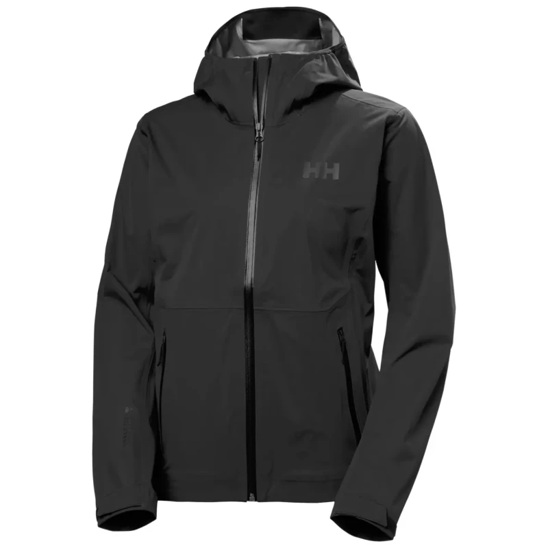 Image of Womens hiking jacket Helly Hansen Momentum 3L Noir Female L