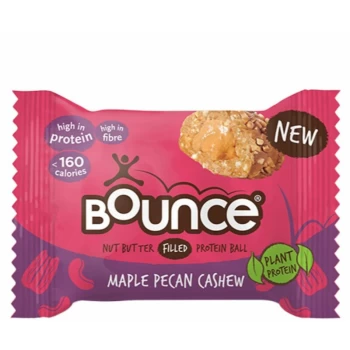 image of Filled Vegan Maple Cashew Protein Ball - 35g x 12 - 703385 - Bounce