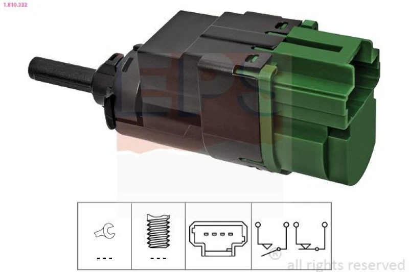 Image of EPS Brake Light Switch EPS 1.810.332