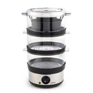 Salter EK2330 Healthy-Cooking 3-Tier 7-Litre Steamer - 400 Watts