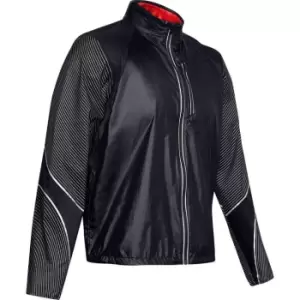 Image of Under Armour Impasse Wind Breaker Jacket Mens - Black
