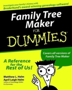 Image of Family tree maker for dummies by Matthew Helm