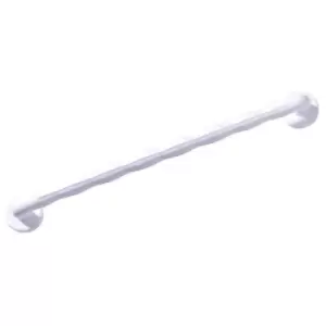 Image of Natural Grip Grab Rail - 600mm - White