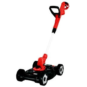 image of Black & Decker 3-in-1 500W Strimmer, Trimmer and Mower