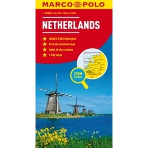 Image of Netherlands Marco Polo Map by Marco Polo (Sheet map, folded, 2011)