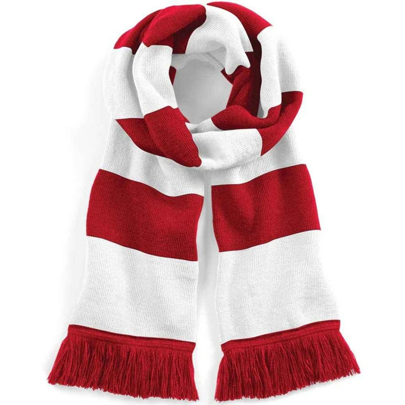 Image of Beechfield Beechfield Men Stadium Scarf in Red Red One Size Male 5063527347992
