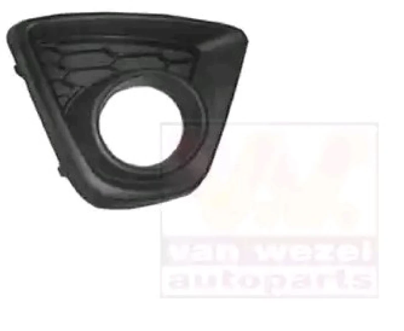 Image of VAN WEZEL 2780594 Bumper Grill Fitting Position: Right Front, with hole(s) for fog lights Ventilation Grille,bumper (244)