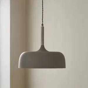 Image of Pacific Lifestyle Anke 1 Light Pendant Ceiling Fitting Grey Grey