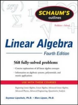 Image of Linear Algebra by Seymour Lipschutz Paperback