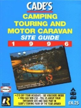 Image of Cades Camping Touring and Motor Caravan Site Guide 1996 by Reg Cade Paperback