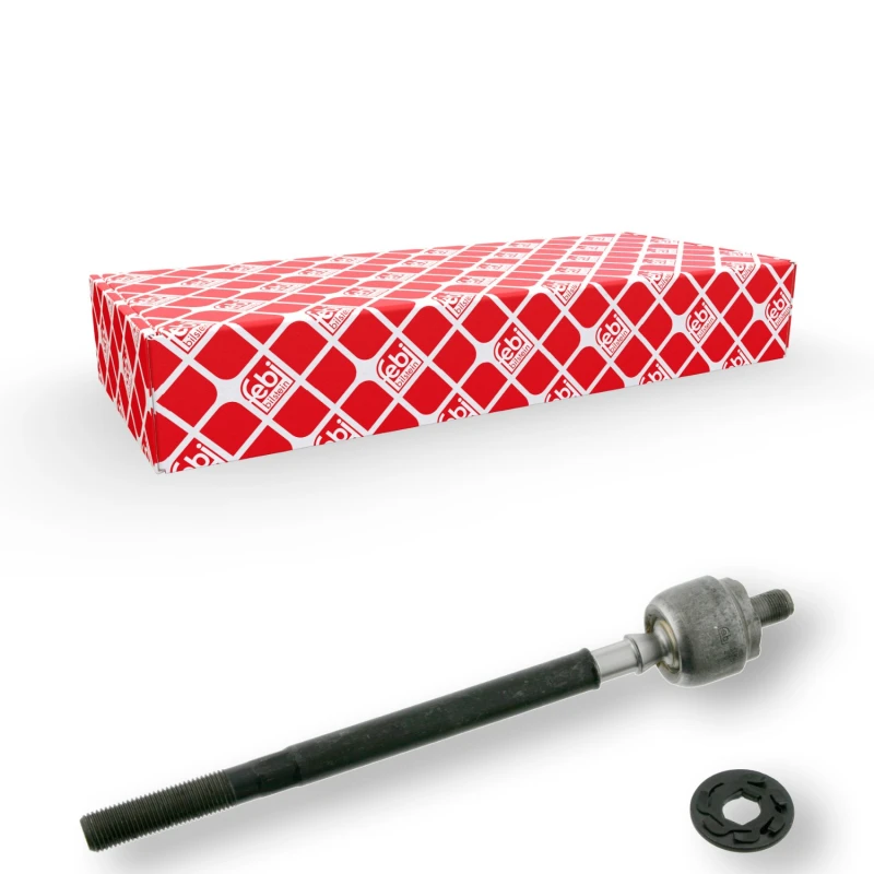 Image of FEBI BILSTEIN 22491 Inner Tie Rod OE Turbo NEW, Front Axle Right, with spacer disc Inner Tie Rod (51)