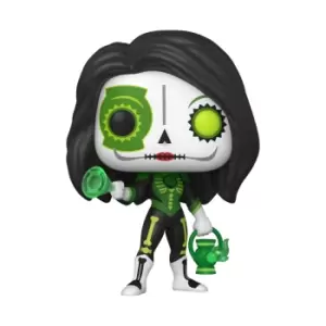 Image of DC Comics Dia De Los DC Green Lantern Jessica Cruz Funko Pop! Vinyl