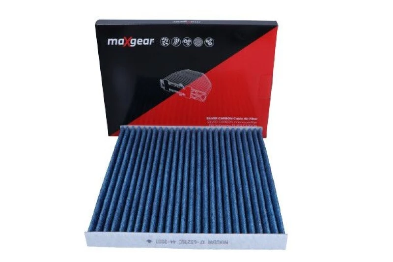 Image of MAXGEAR 26-1839 Pollen filter SILVER CARBON with anti-allergic effect Filter,interior air (424)