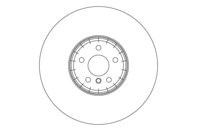 Image of Brake disc TRW DF6639S