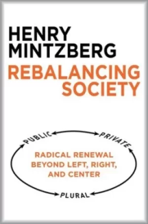 Image of Rebalancing society by Henry Mintzberg
