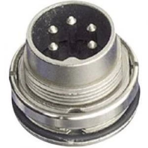 image of Amphenol C091 31W004 100 2 Circular Connector Nominal current details 5 A Number of pins 4 DIN