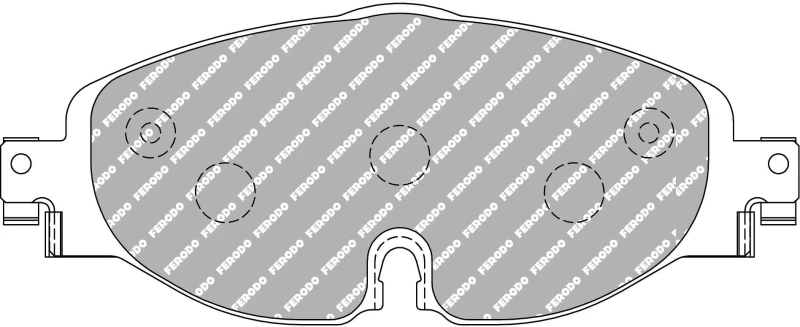 Image of Brake pad set FERODO RACING FCP4433H