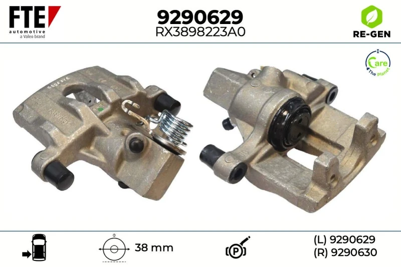 Image of Brake caliper FTE 9290629