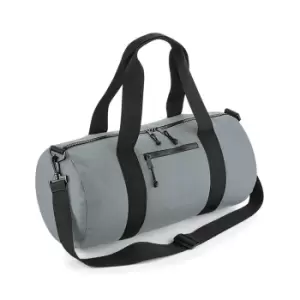 Image of BagBase Recycled Barrel Bag (One Size) (Pure Grey)