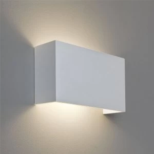 Image of 1 Light Up & Down Wall Light Plaster, E27
