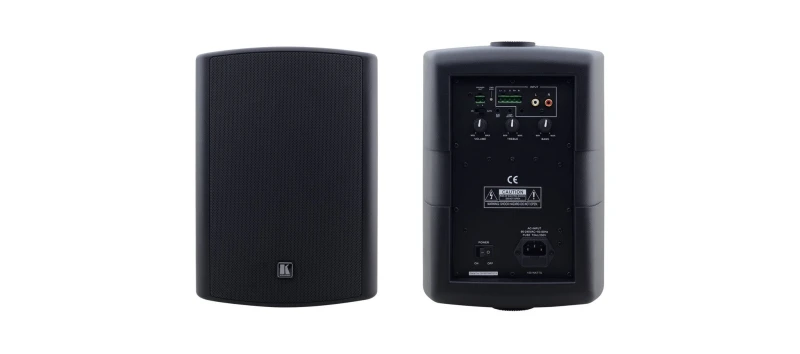 Image of Kramer Electronics Kramer Electronics Tavor 6-O speaker set 100 W Universal Black 2-way TAVOR-6-O(PAIR)/BLACK