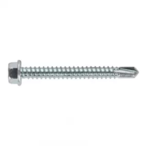 image of Self Drilling Screw 5.5 X 50MM Hex Head Zinc DIN 7504K Pack of 100