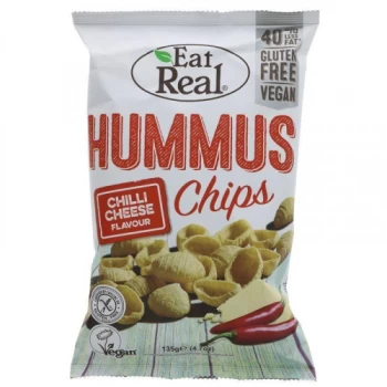 Image of Eat Real Hummus Chips - Chilli Cheese - 135g x 10