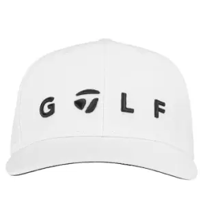 Image of TaylorMade Golf Logo Cap Mens - White