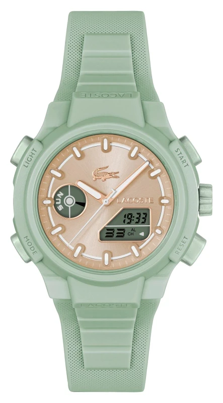 Image of Lacoste 2001433 LC33 Dual-Display Multifunction (40mm) Rose- Watch