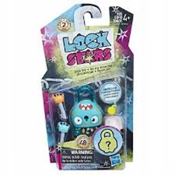 Image of Lock Stars Series 2 - Aqua Spotted Monster Figure