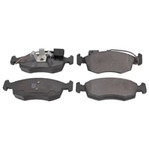 Image of Brake Pad Set ADL144218 by Blue Print front axle