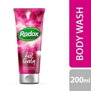 image of Radox Feel Lively Scent Touch Body Wash 200ml