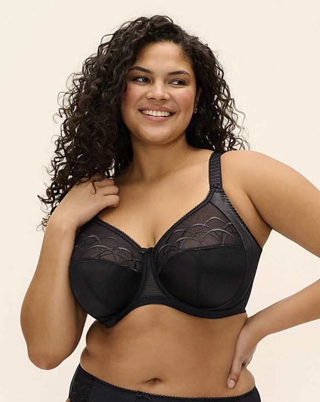 Image of Elomi Elomi Cate Full Cup Wired Bra Black Female 34J CN76141