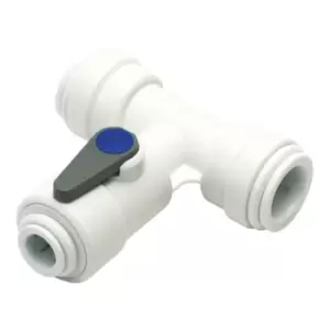 image of JG Speedfit Angle Stop Valve White 15mm x 1/4" - ASV3 - 509257