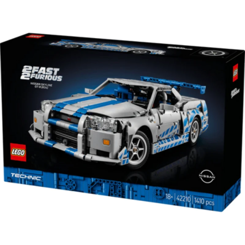 Image of lego technic LEGO Technic 2 Fast 2 Furious Nissan Sky - Lego Technic Male TC67901