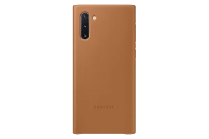 image of Samsung Galaxy Note10 Leather Cover Brown (EF-VN970LAEGWW)