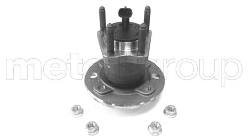 Image of METELLI Wheel bearing kit METELLI 19-2726