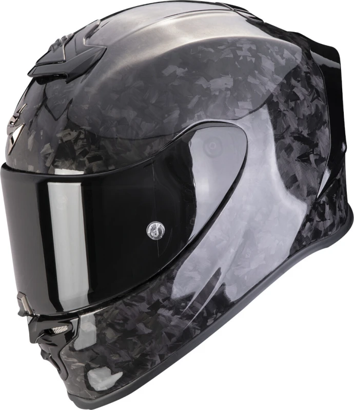Image of Scorpion EXO-R1 Evo Carbon Air Onyx Black Full Face Helmet Size XS