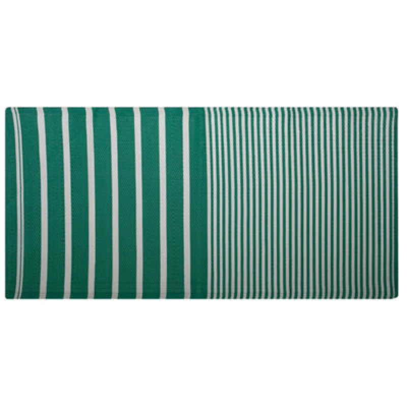Image of Beliani Outdoor Rug Haldia Green 90 X 180 Cm