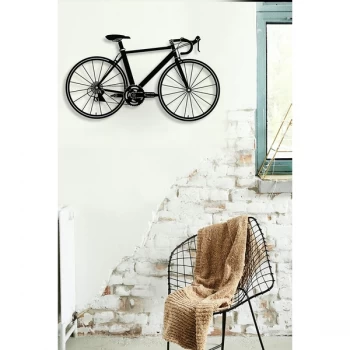Image of Bisiklet Black Decorative Metal Wall Accessory