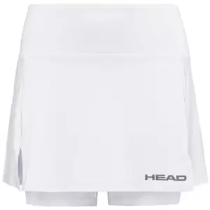 image of Head Club Basic Skort Jr - White