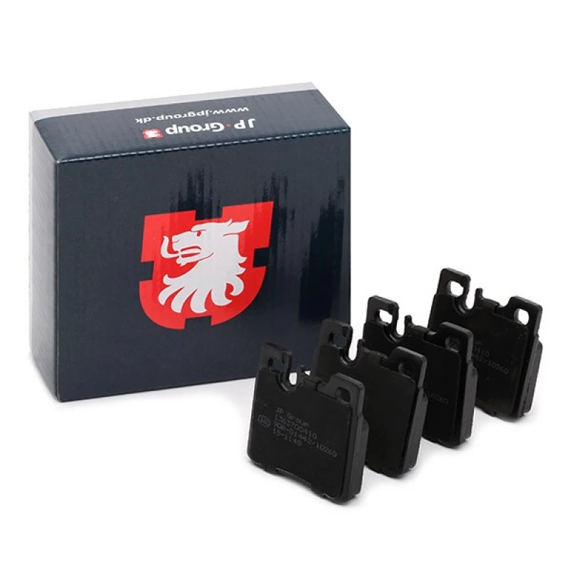 Image of JP GROUP 1363700410 Brake pad set JP prepared for wear warning indicator Brake Pad Set,disc brake (402)